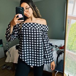 Banana Republic Off the Shoulder Top
